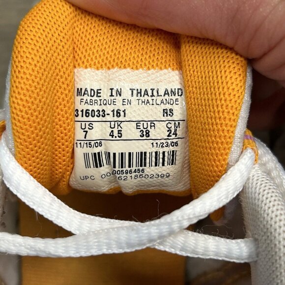 Nike‎ Running Shoes Trainers 316033-161 ORANGE/Pewter/Pink Women’s Size 7 2006 - Picture 10 of 10